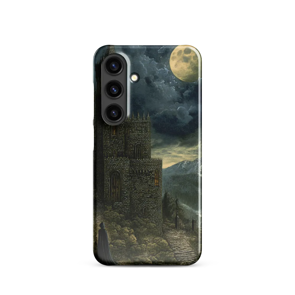 Whispers of the Moonlit Castle | Phone Case |  S24 | Snap Case | Glossy