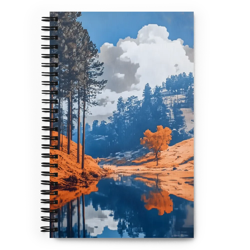 Tranquil Reflections | Spiral Notebook