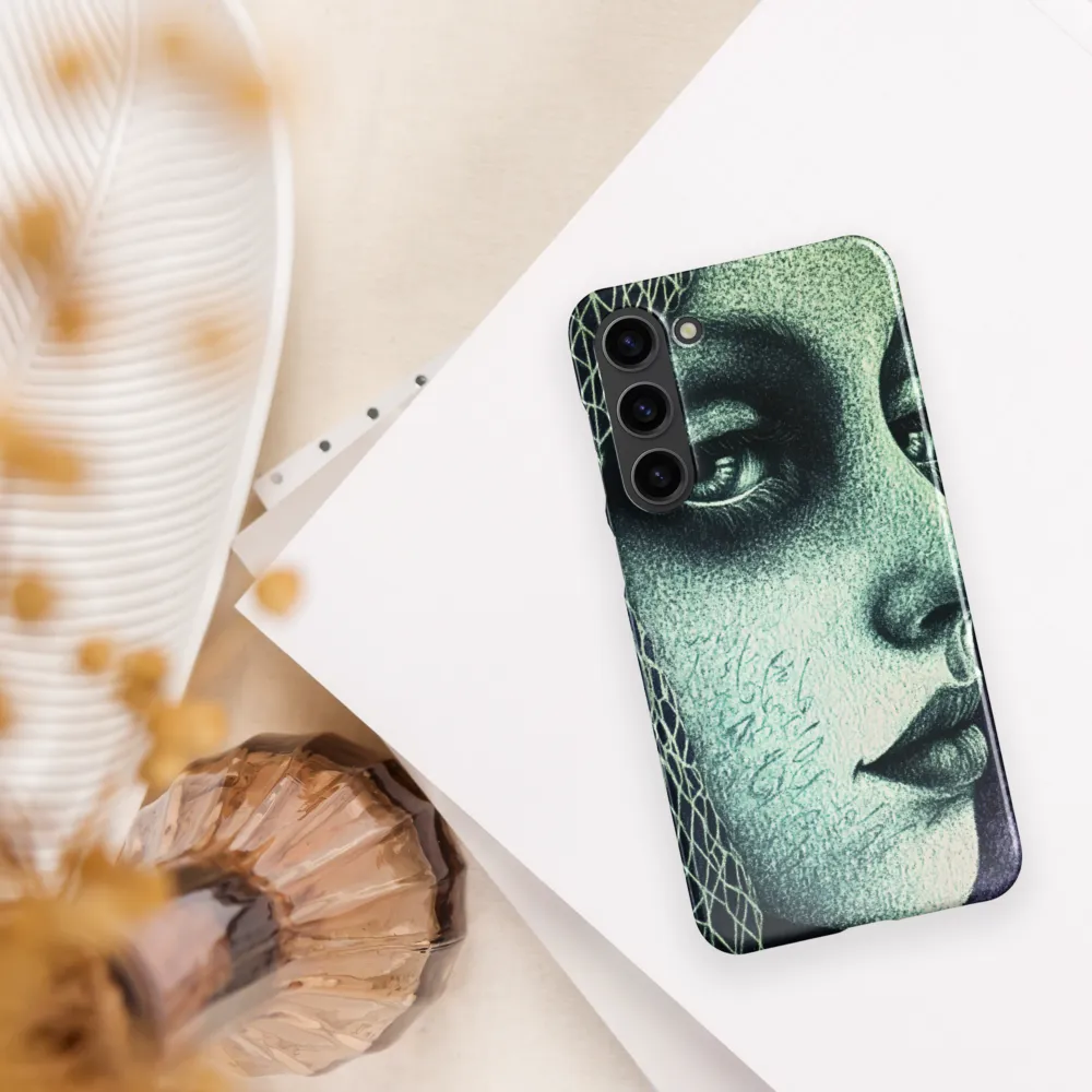 Veiled Mystery | Phone Case |  S23 Plus | Snap Case | Glossy