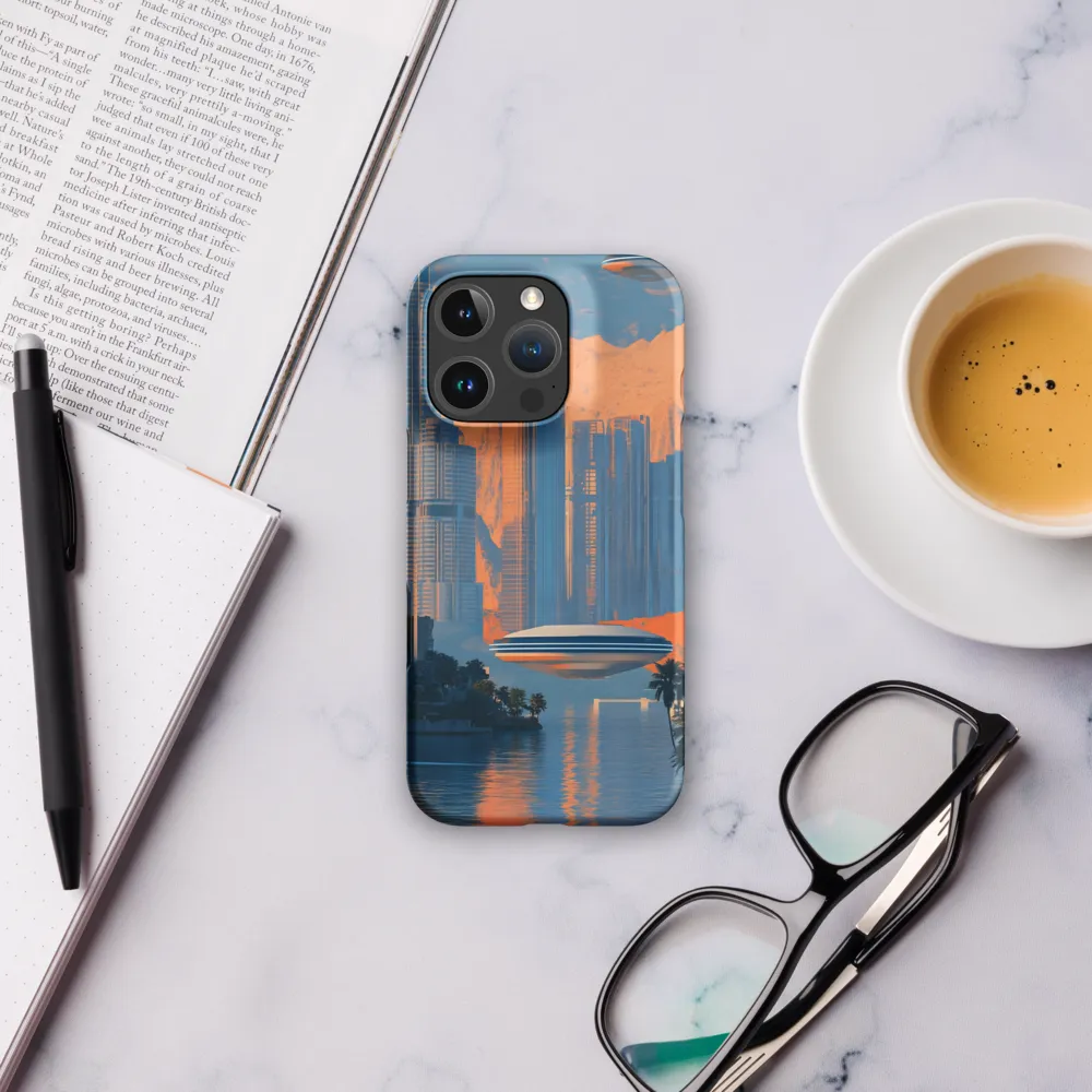 Futuristic Horizons: A Sci-Fi Cityscape | Phone Case |  16 Pro | Snap Case | Matte
