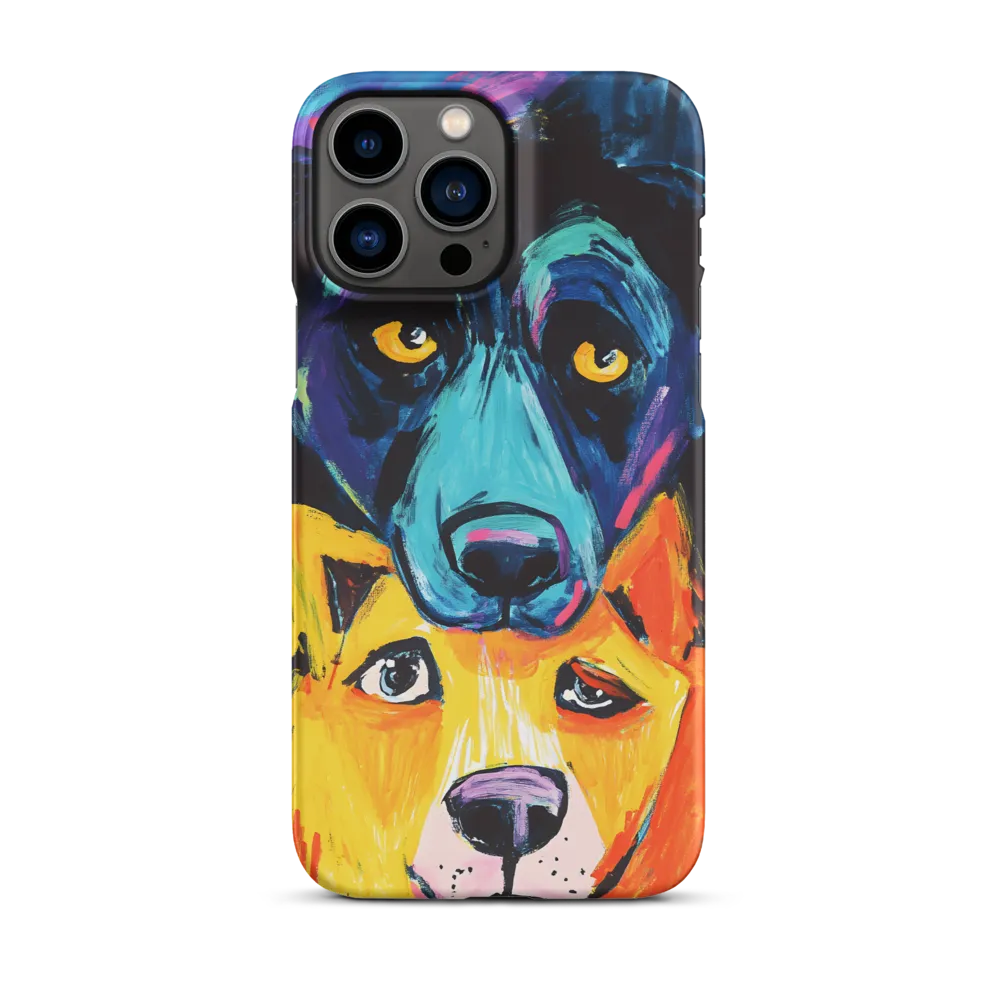 Vibrant Companions: An Expression of Canine Spirit