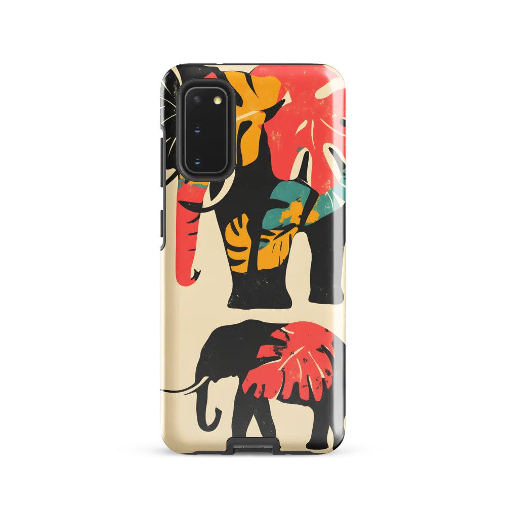 Tropical Elegance: The Elephant's Dance