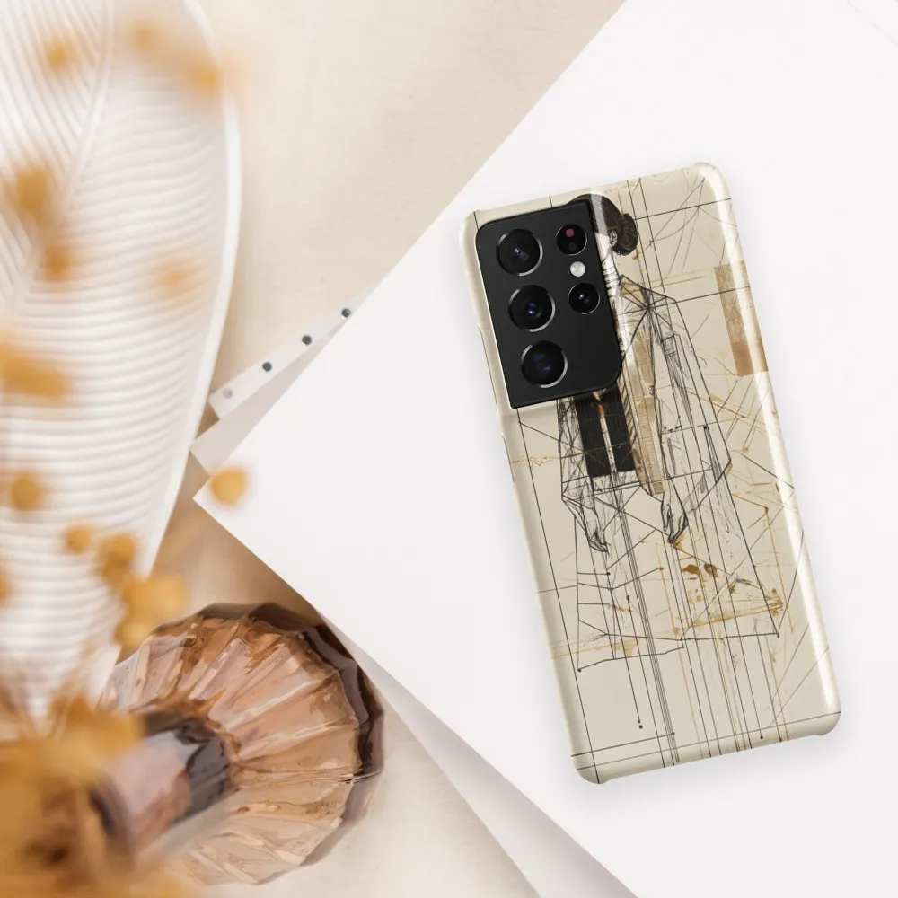 Elegance in Lines | Phone Case |  S21 Ultra | Snap Case | Glossy