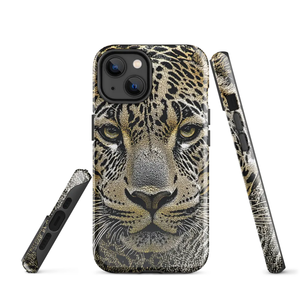 The Majestic Gaze: Portrait of a Leopard