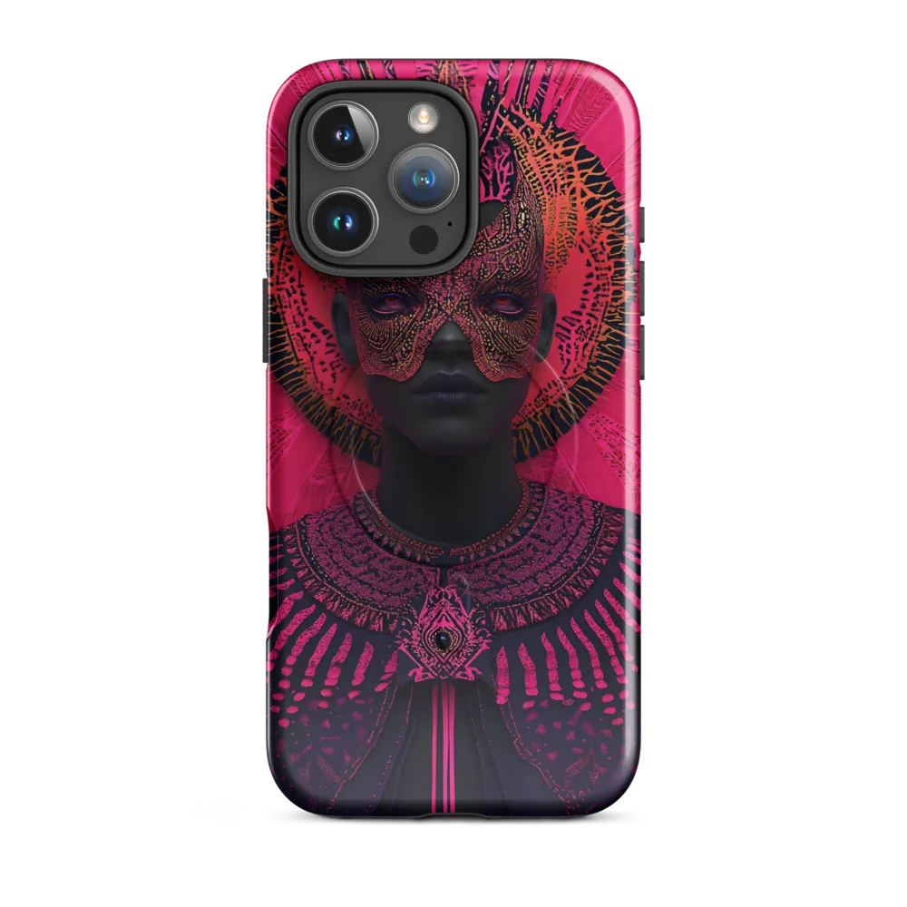 Halo of Magenta — Masked Ornament