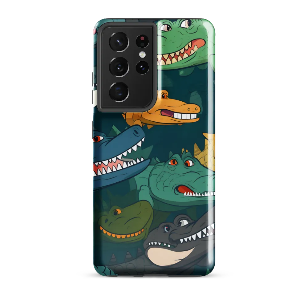 Cheerful Crocodilian Parade