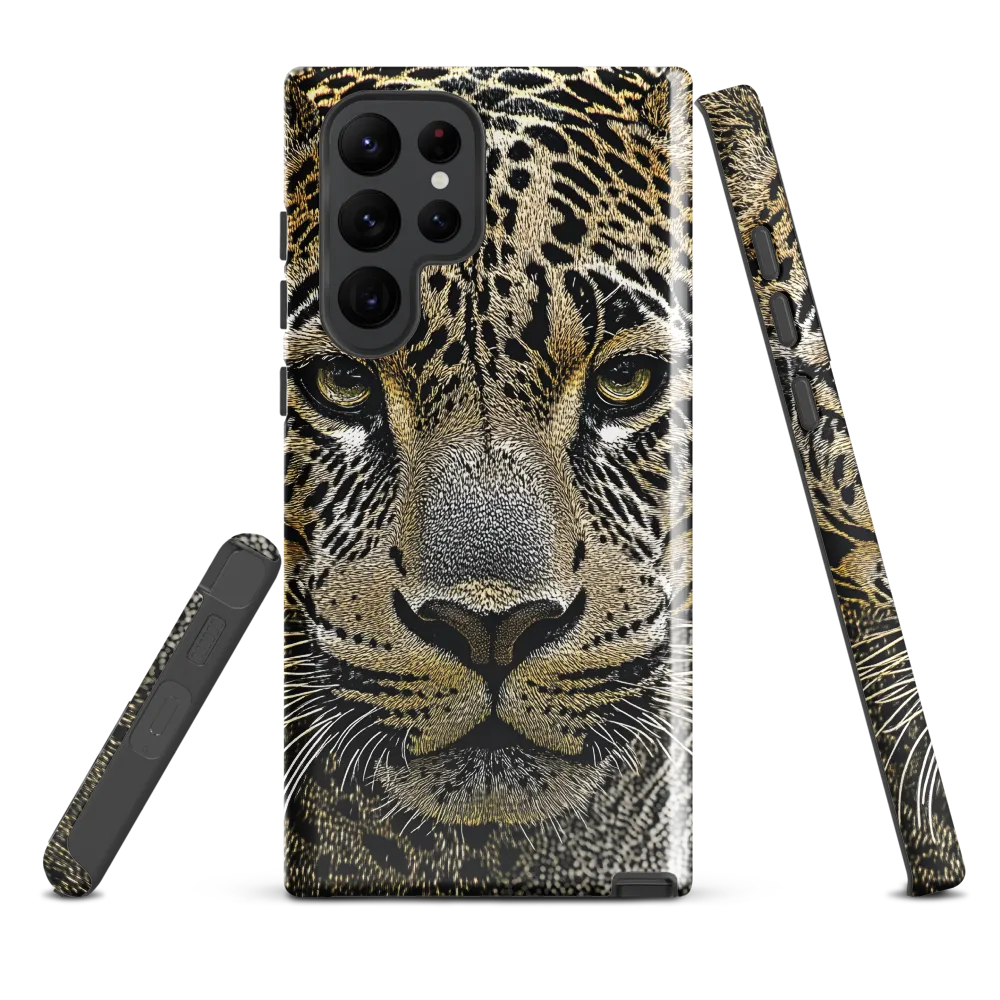 The Majestic Gaze: Portrait of a Leopard
