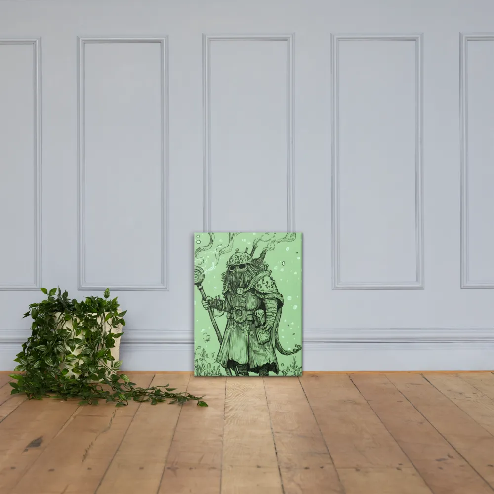 The Enigmatic Wizard | Canvas | 18″×24″