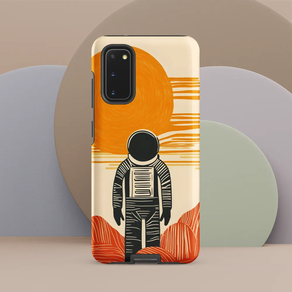 Contemplation on a Distant World | Phone Case |  S20 | Tough Case | Matte