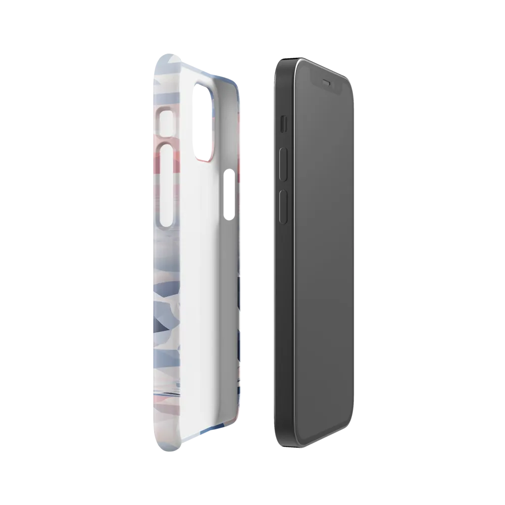 Serenity in Abstraction | Phone Case |  12 Mini | Snap Case | Glossy
