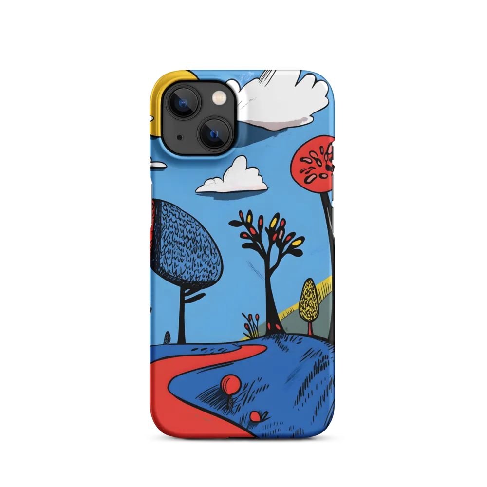 A Playful Journey Through Whimsical Woods | Phone Case |  13 | Snap Case | Matte