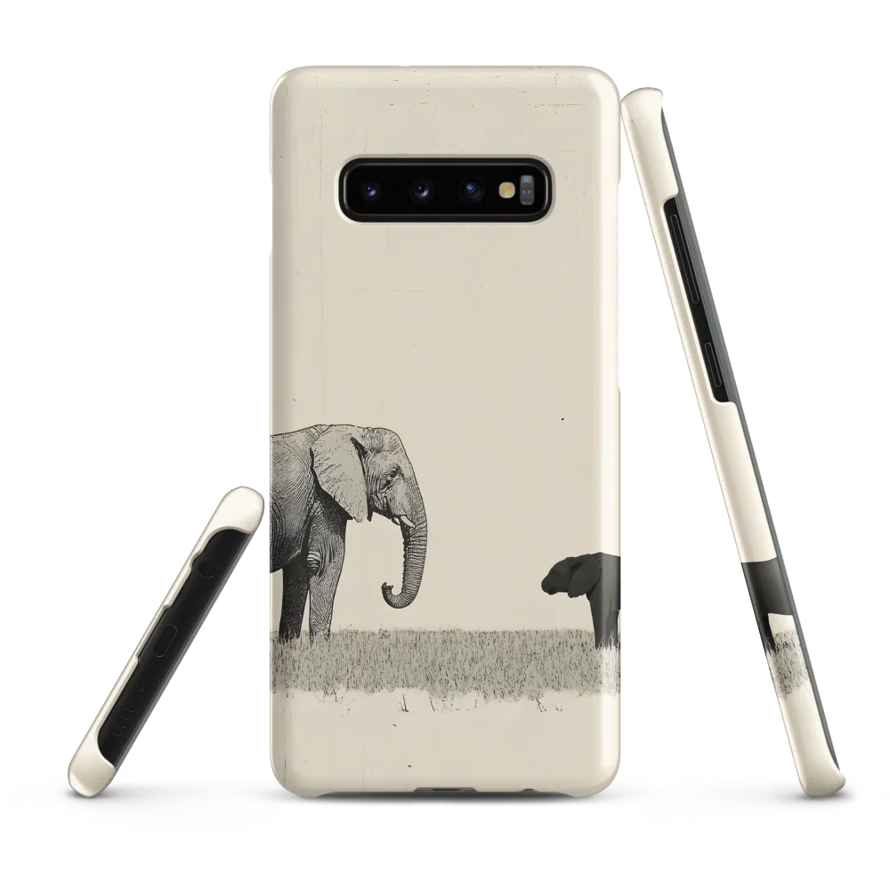 Contrasting Companions | Phone Case |  S10 Plus | Snap Case | Matte