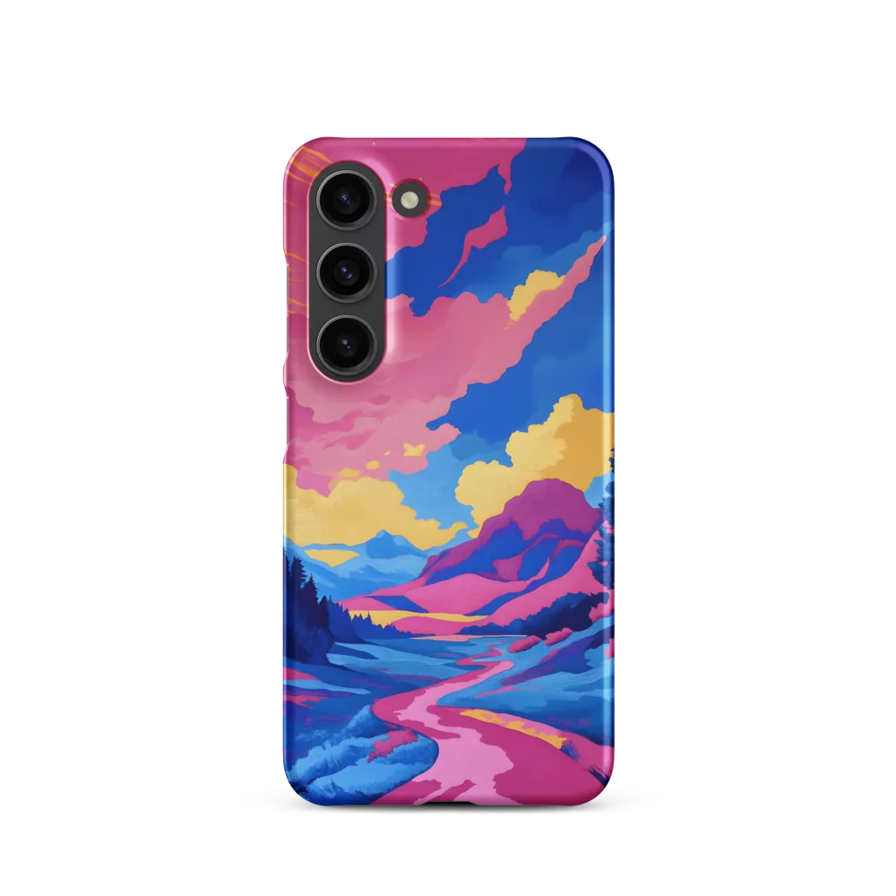 Dreamscape: The Serene River | Phone Case |  S23 | Snap Case | Matte