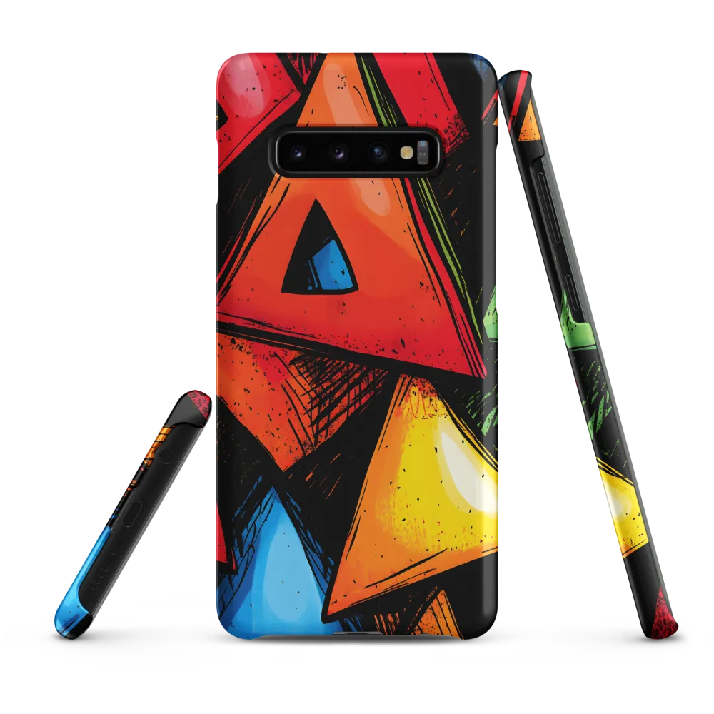 Vibrant Triangles in Abstract Harmony