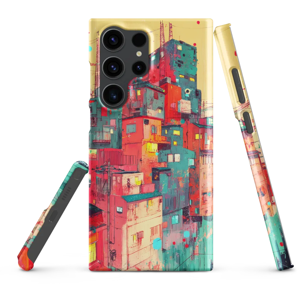 Urban Symphony of Color | Phone Case |  S23 Ultra | Snap Case | Matte
