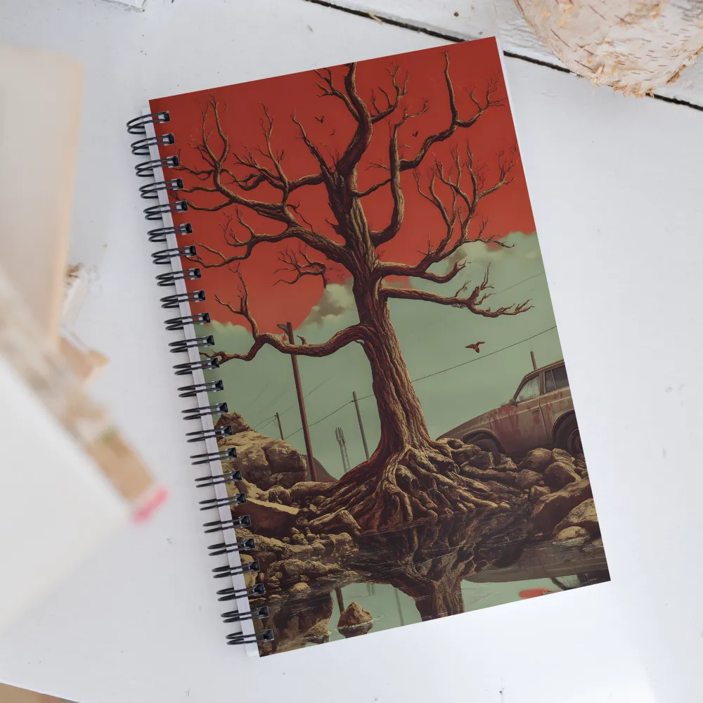 Embers of a Forgotten Grove | Spiral Notebook