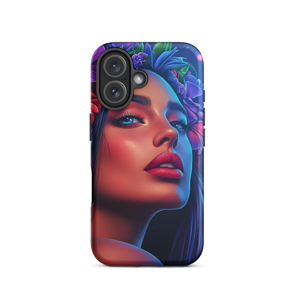 Radiance of the Floral Queen | Phone Case