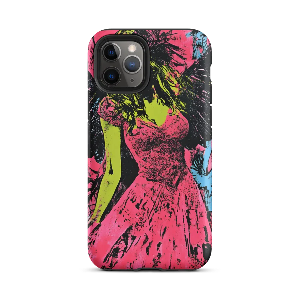 Mystical Angel in Neon Dreams