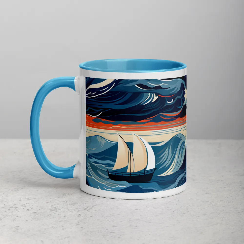 Ocean Whispers: A Voyage at Dusk