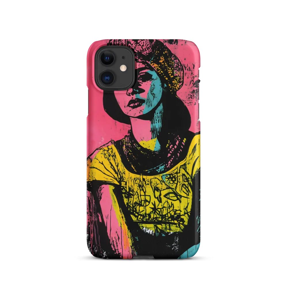Urban Elegance: A Graffiti Portrait