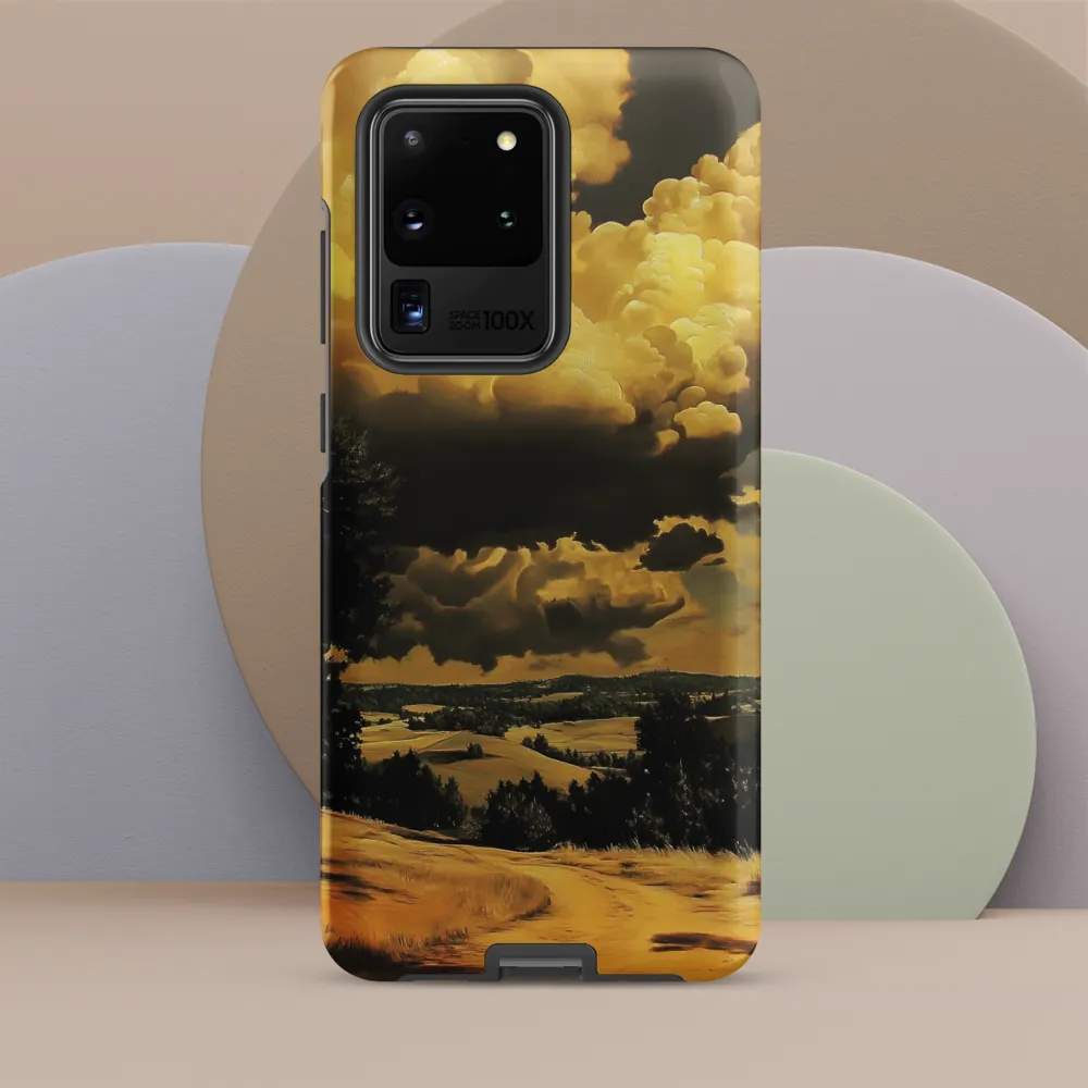 Golden Serenity in the Landscape