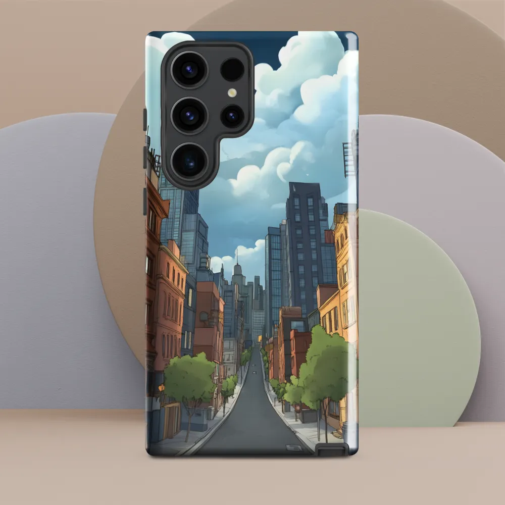 Urban Serenity: A Digital Cityscape