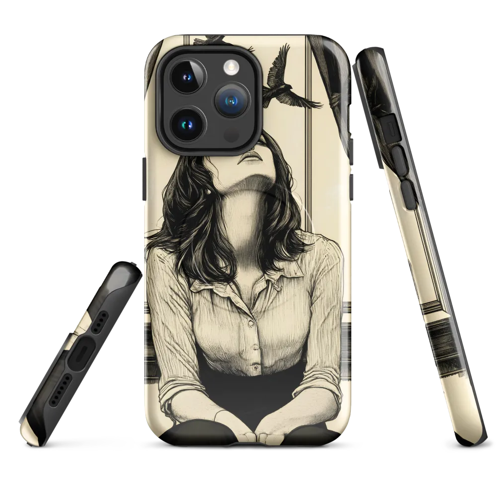 Wings of Serenity | Phone Case |  14 Pro Max | MagSafe® Tough Case | Glossy
