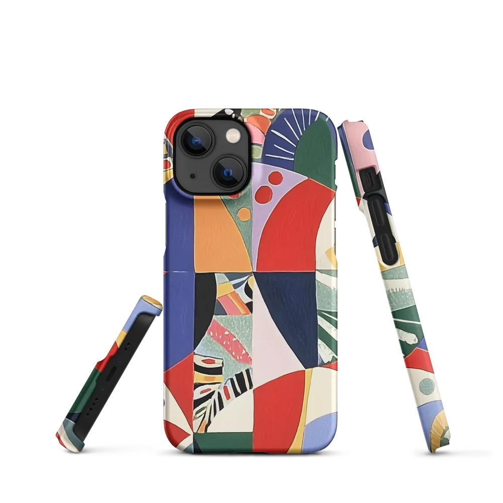 Dynamic Mosaic Symmetry | Phone Case |  13 Mini | Snap Case | Matte