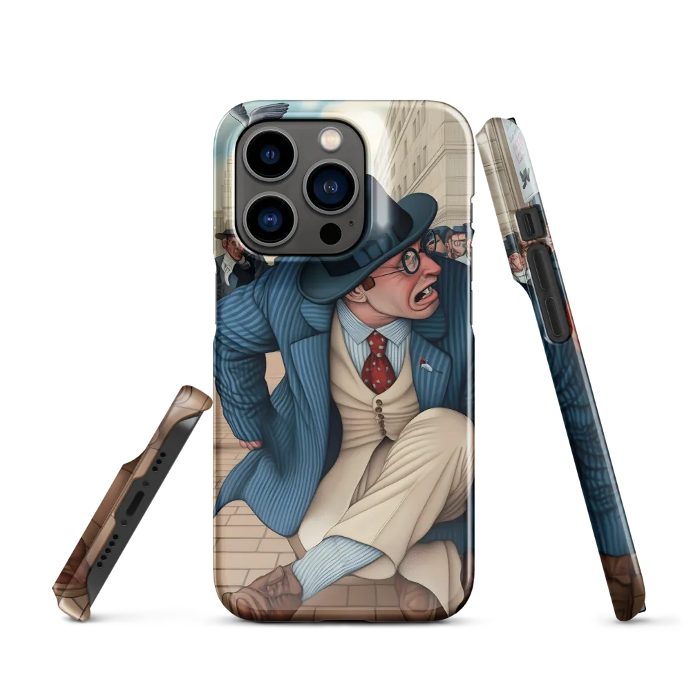 Caught in Tension | Phone Case |  14 Pro | Snap Case | Glossy