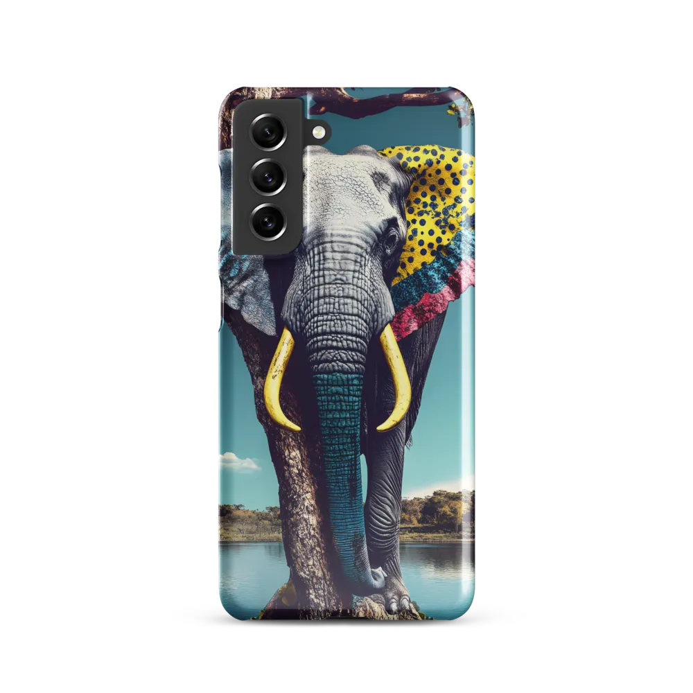 Playful Elegance: The Surreal Elephant