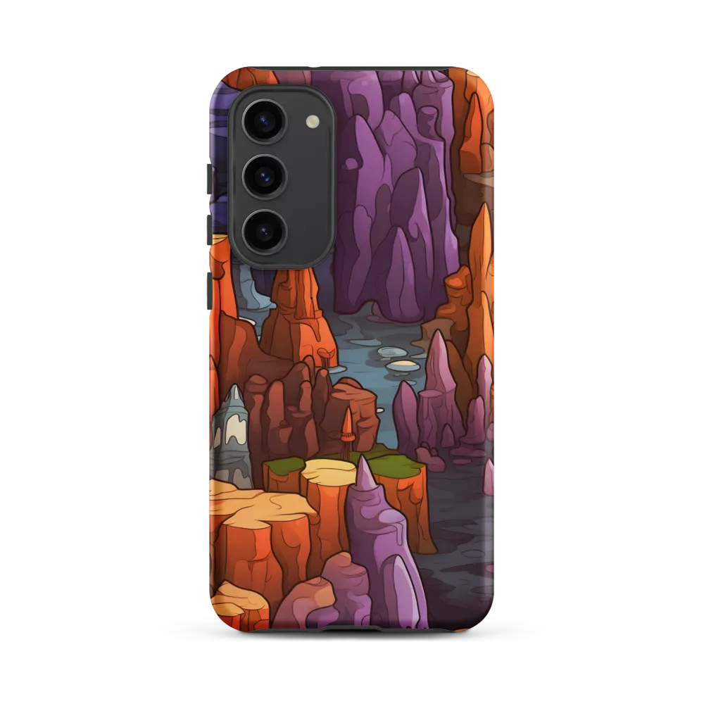 Vibrant Rockscape: A Digital Odyssey