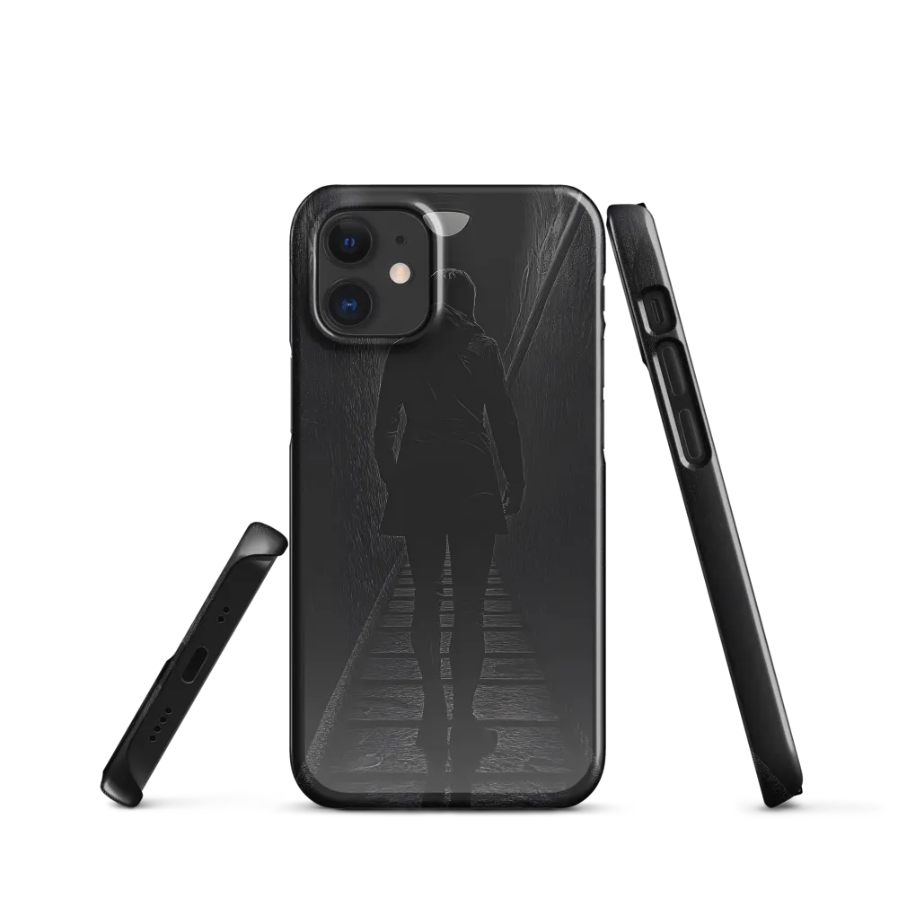 Echoes of Solitude | Phone Case |  12 Mini | Snap Case | Glossy
