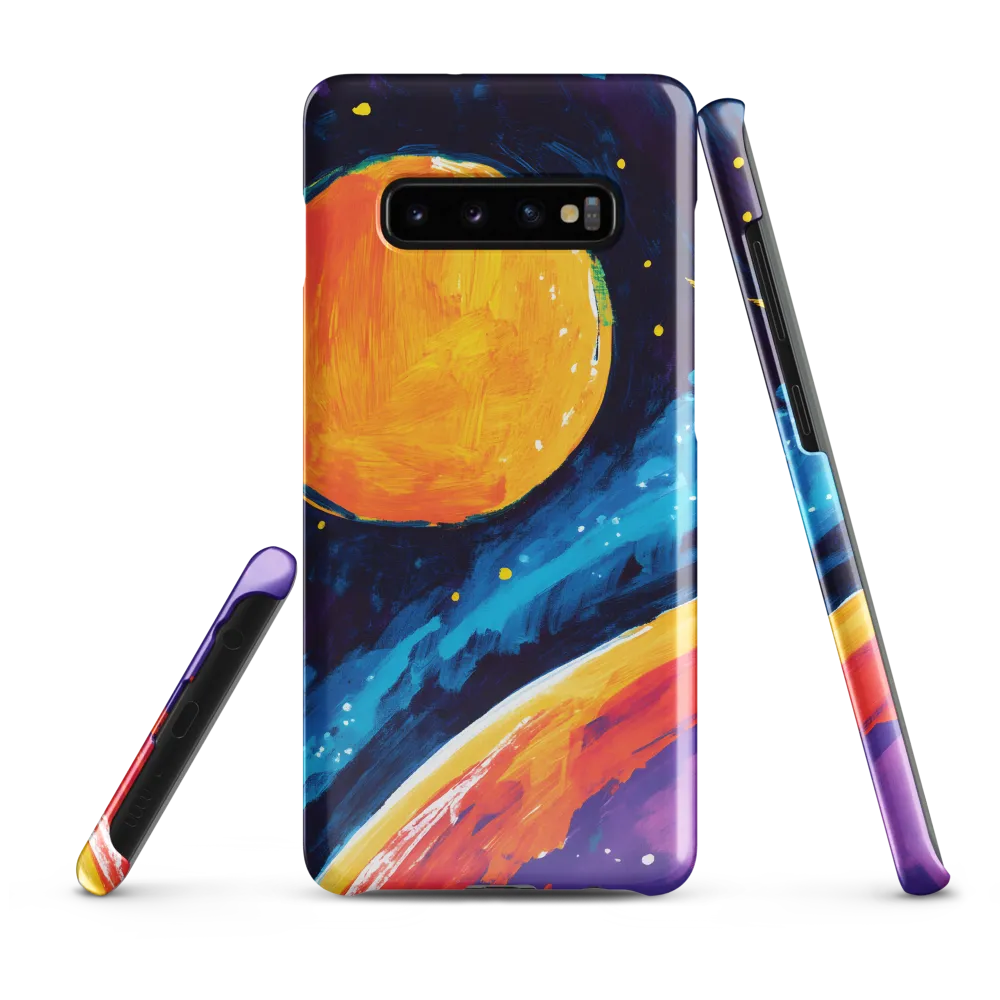 Galactic Harmony | Phone Case |  S10 Plus | Snap Case | Glossy