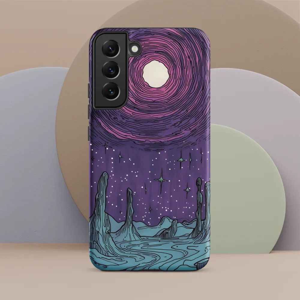 Celestial Whirl | Phone Case |  S22 Plus | Tough Case | Matte