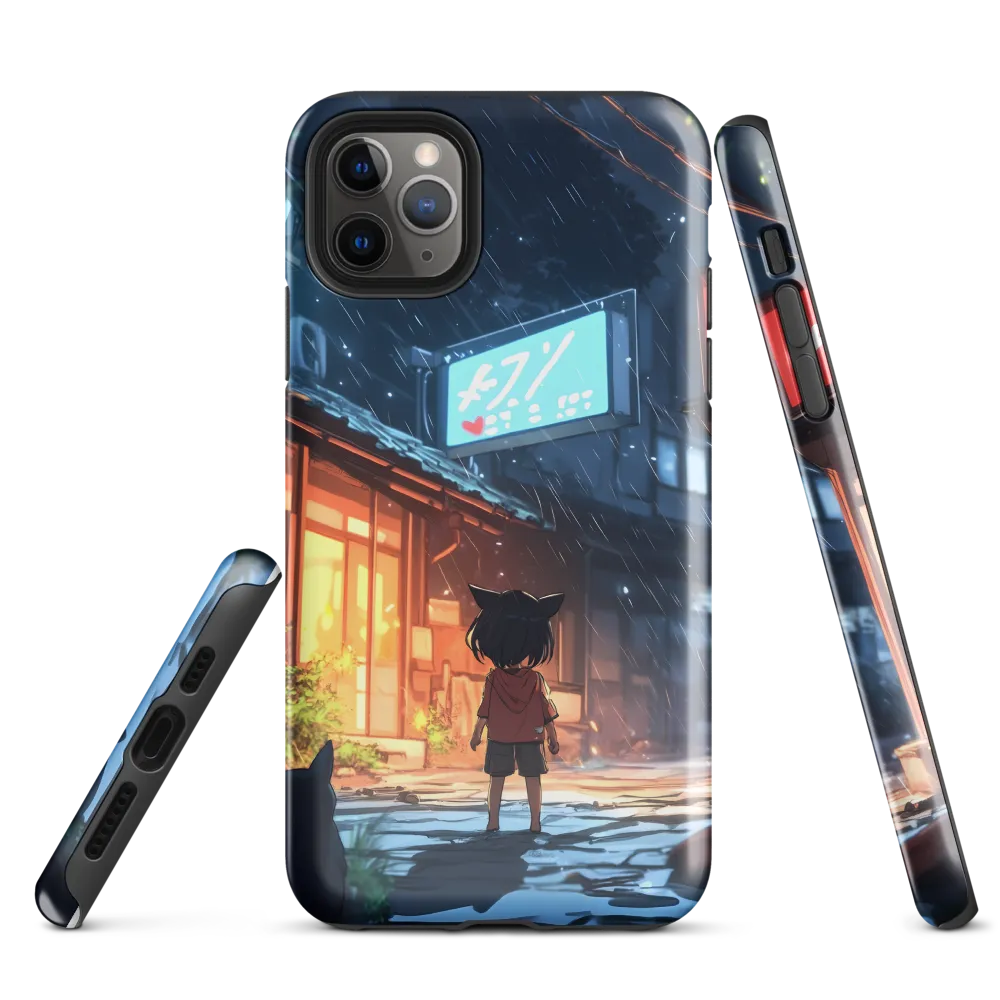 Whispers of the Rainy Night | Phone Case |  11 Pro Max | Tough Case | Glossy