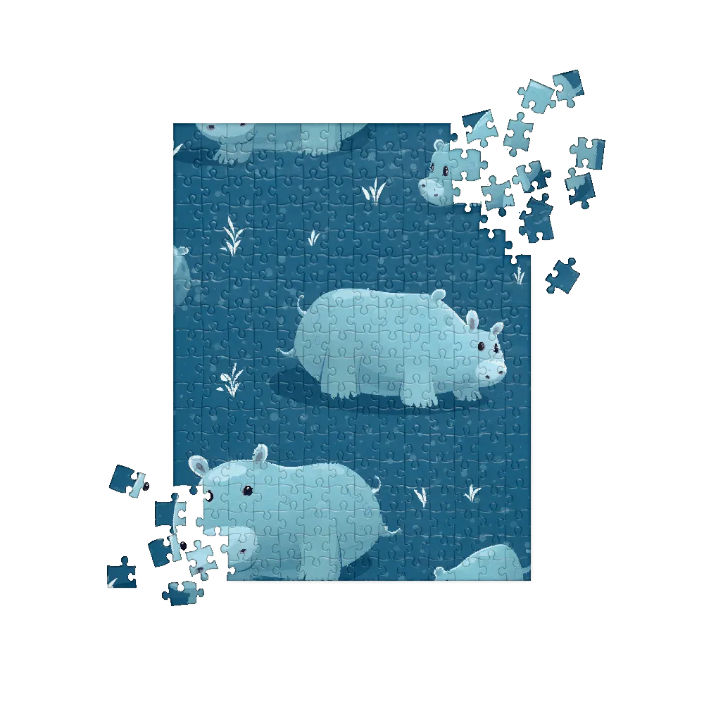 Whimsical Hippo Play