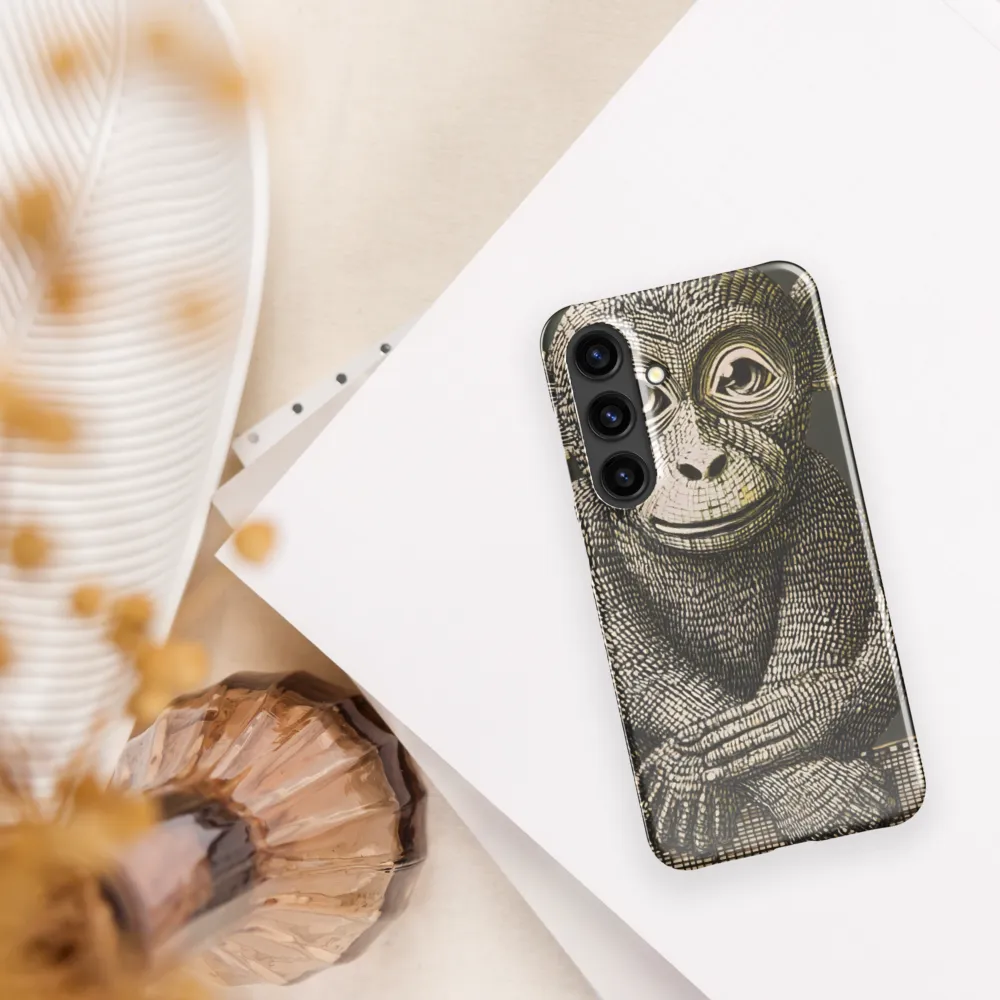 Intricate Primate Portrait