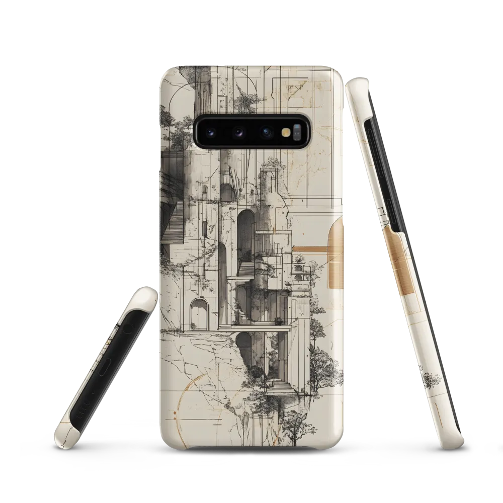 Ethereal Architectures | Phone Case |  S10 | Snap Case | Matte
