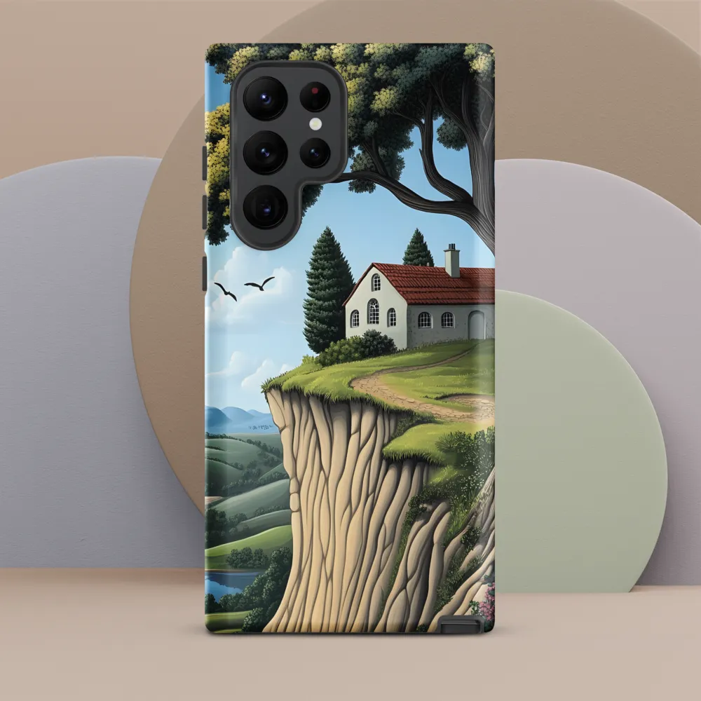 Cliffside Retreat | Phone Case |  S22 Ultra | Tough Case | Matte