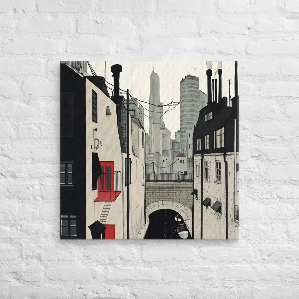 Urban Echoes | Canvas | 28″×28″