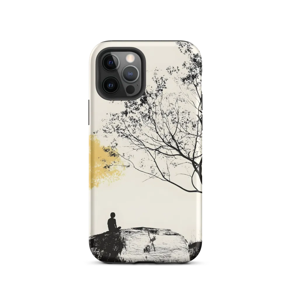 Whispers of Solitude | Phone Case |  12 Pro | Tough Case | Matte