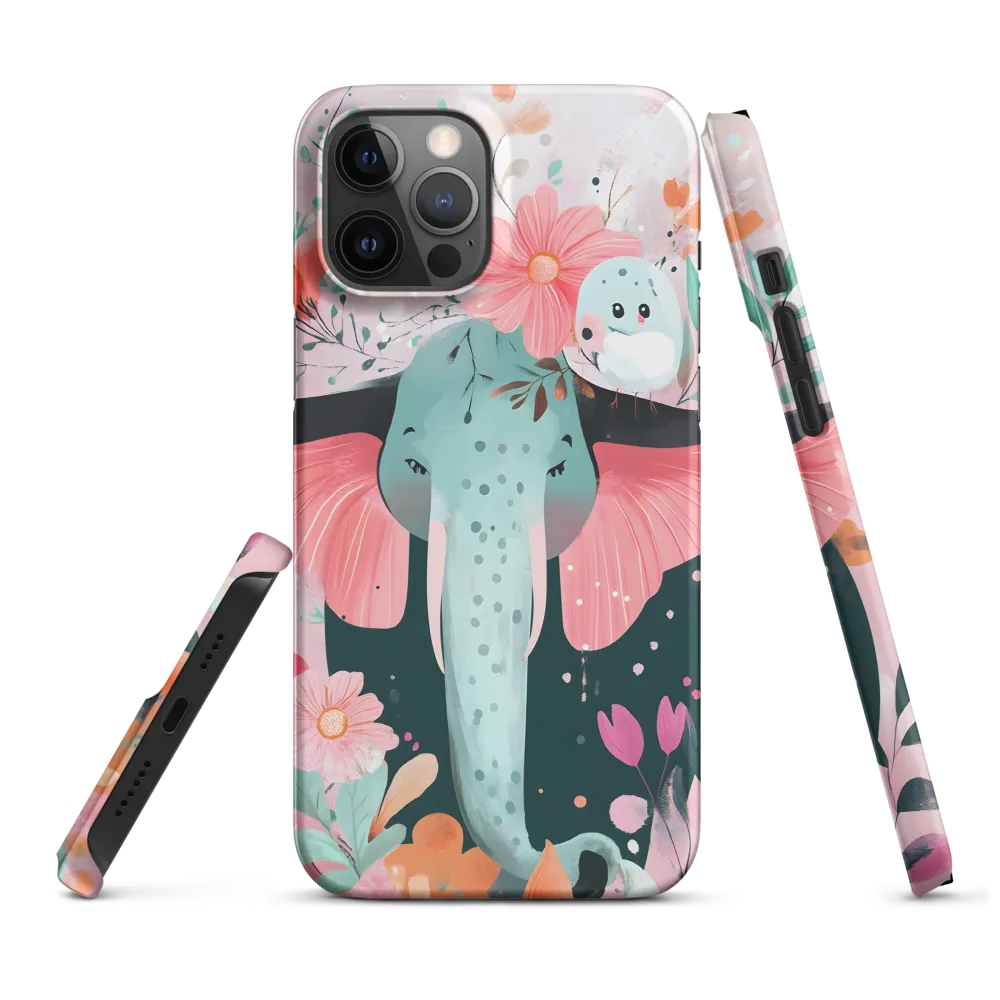 Whimsical Elephant in Bloom