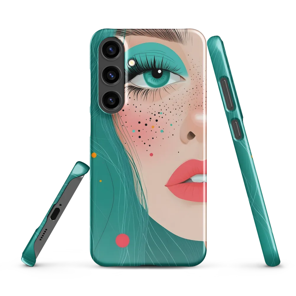 A Playful Portrait: Turquoise Temptation