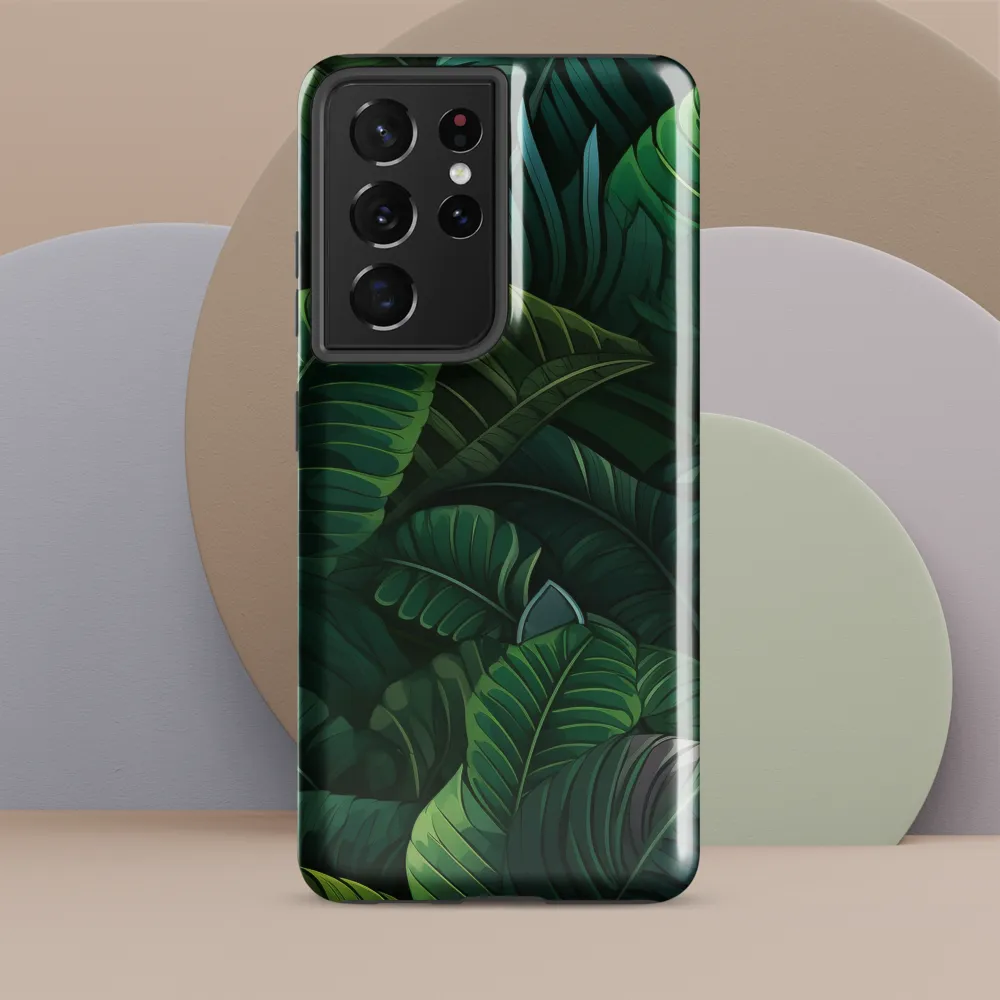 Lush Canopy: A Tropical Foliage Study