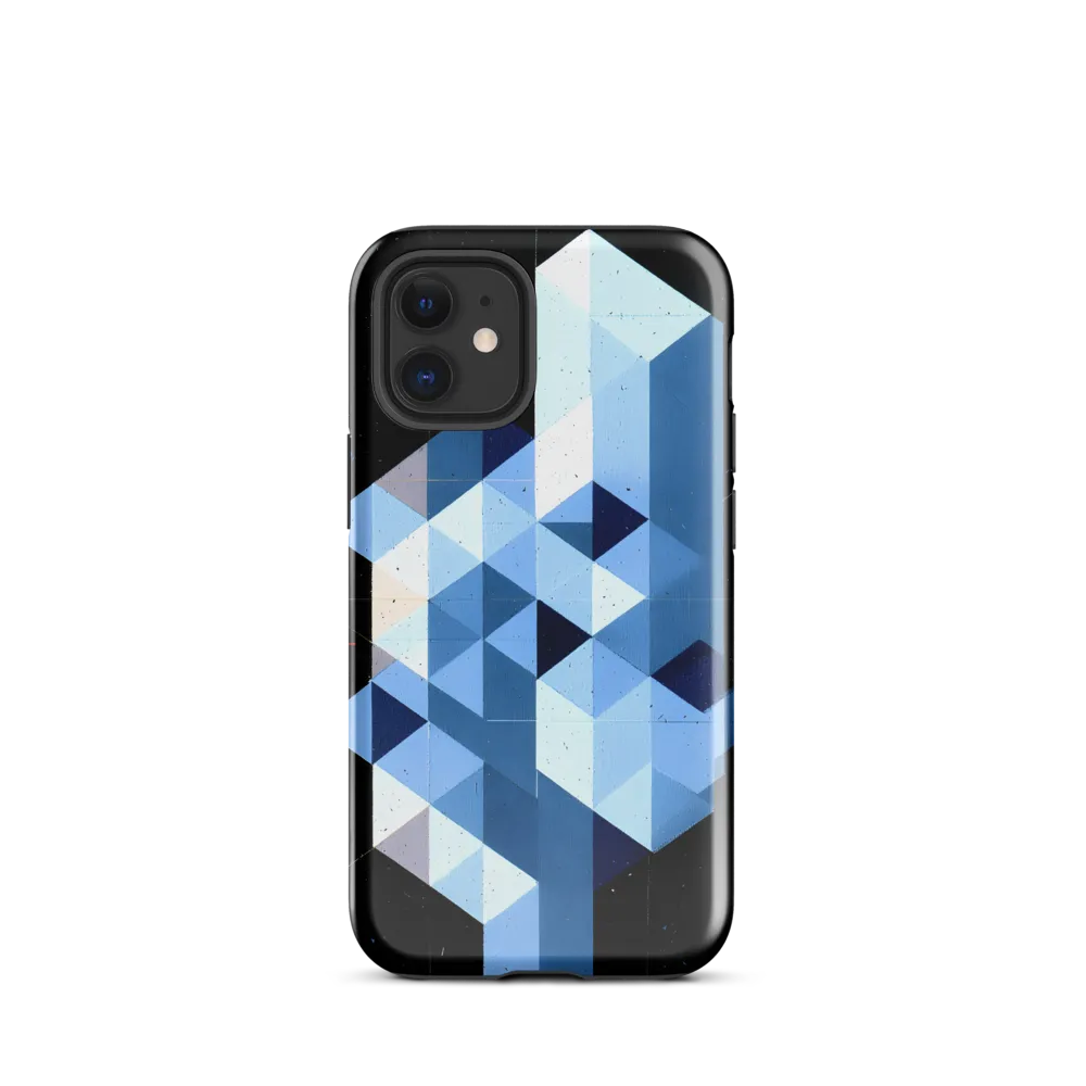 Blueprint of Depth | Phone Case |  12 mini | Tough Case | Glossy