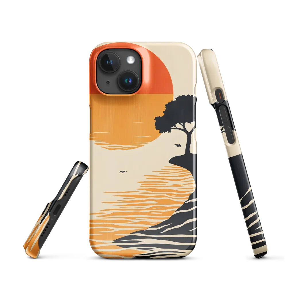 Serene Sunset | Phone Case |  15 | Snap Case | Glossy