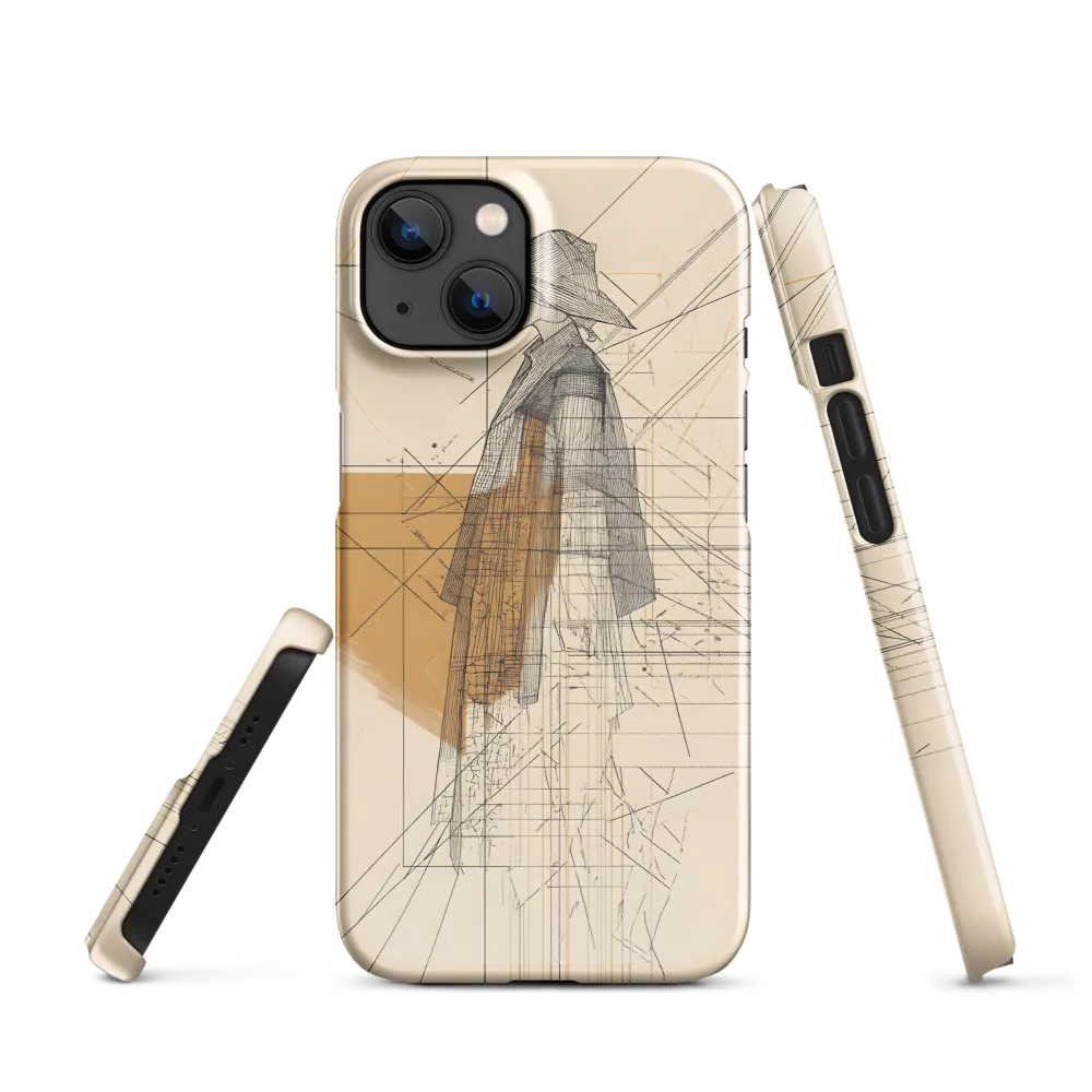 Abstract Profile: A Minimalist Exploration | Phone Case |  13 | Snap Case | Glossy