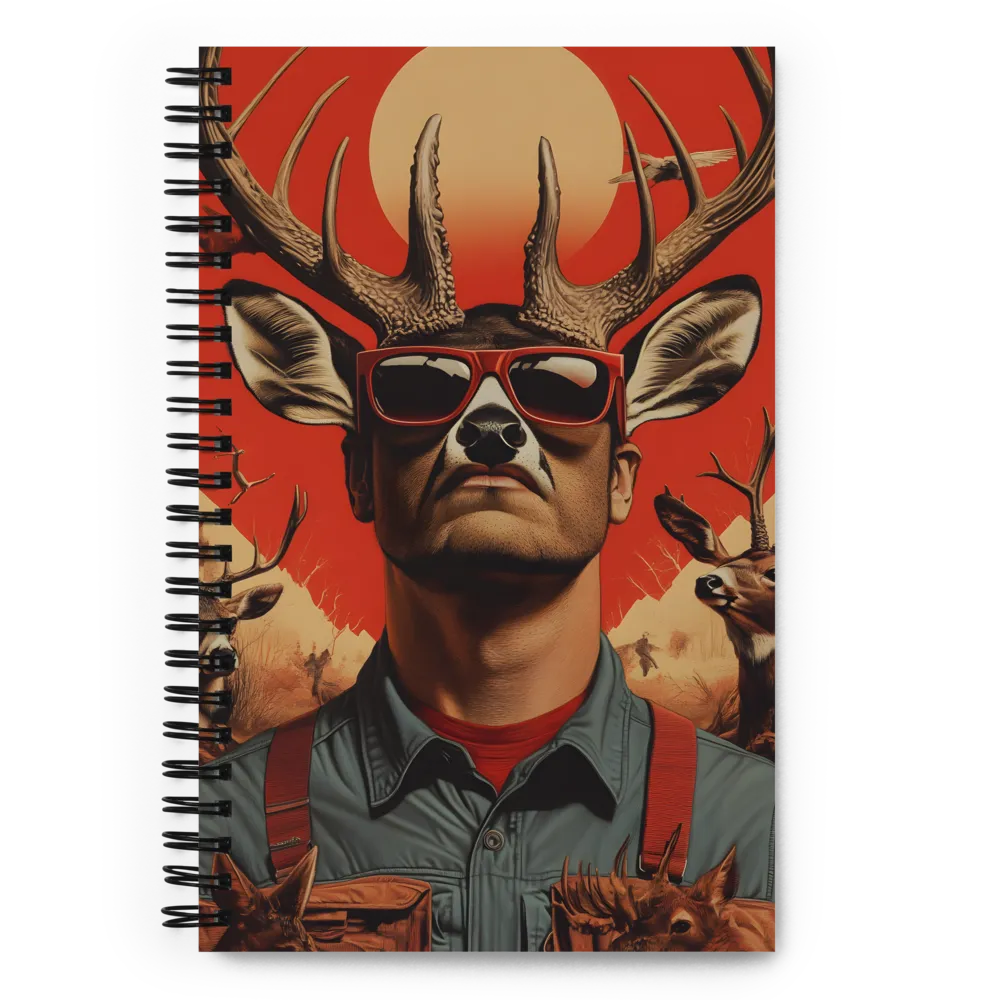 The Hunter's Spirit | Spiral Notebook