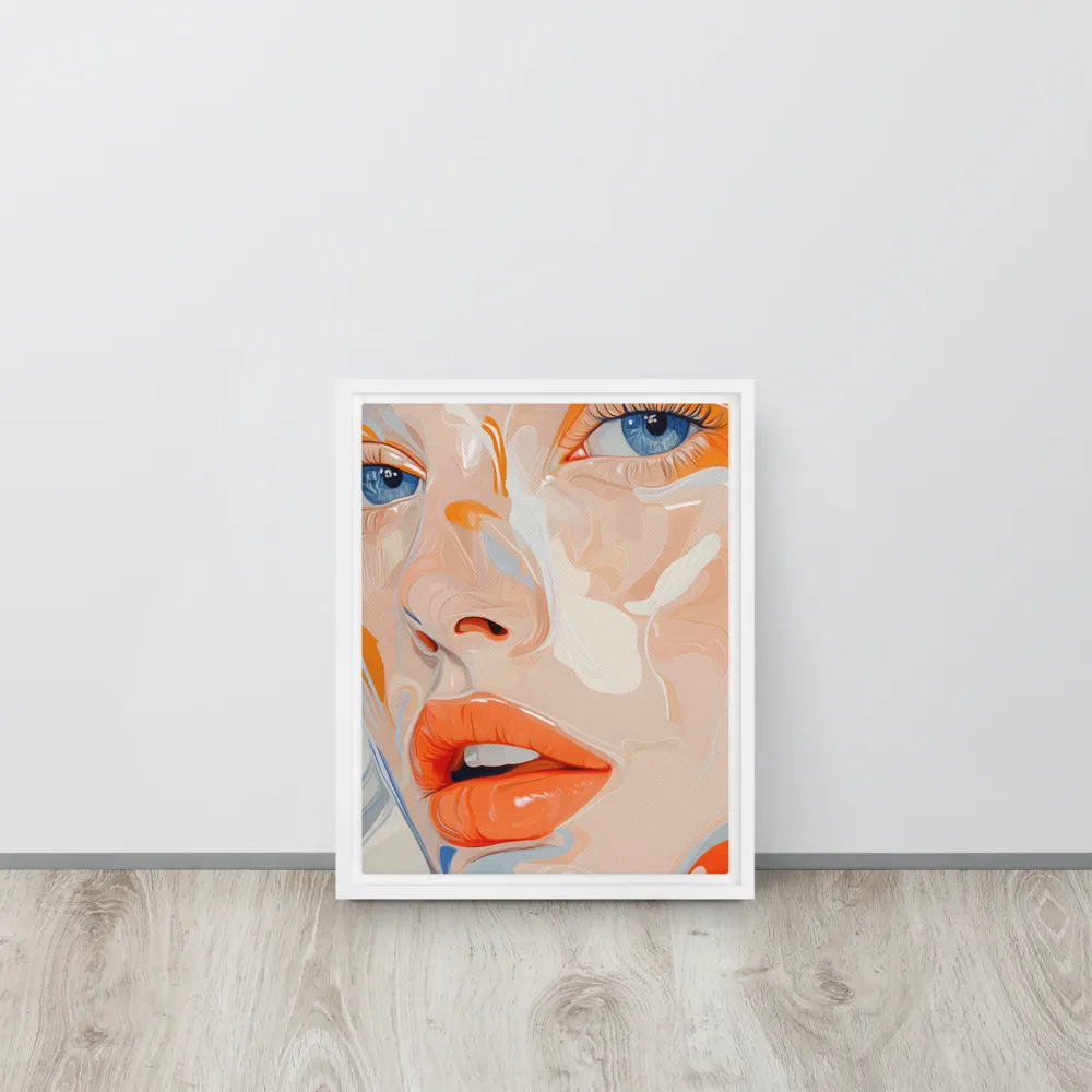Ethereal Expressions | Canvas with White Frame | 11″×14″