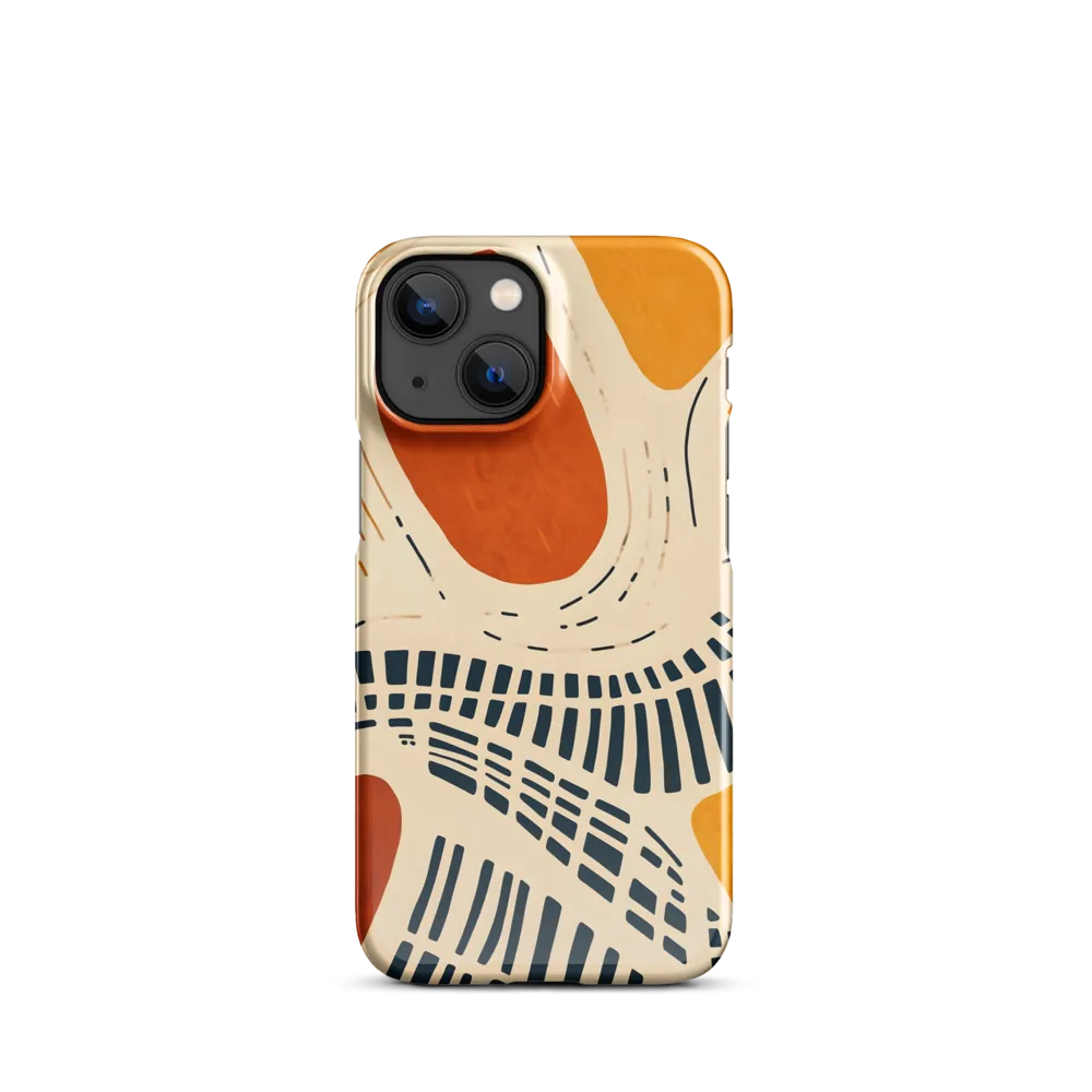 Urban Patterns in Harmony | Phone Case |  13 Mini | Snap Case | Glossy